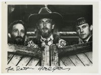 7s502 JOEL GREY signed TV 7x9.5 still R1978 w/Paul Newman & Keitel in Buffalo Bill and the Indians!