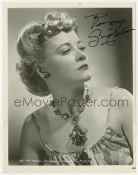 7s967 PENNY SINGLETON signed 8.25x10.5 REPRO still 1980s great Columbia Pictures studio portrait!