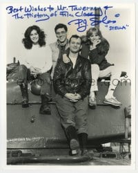 7s964 P.J. SOLES signed 8x10 REPRO still 1980s w/Bill Murray, Harold Ramis & Sean Young in Stripes!