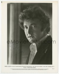 7s578 RANDY QUAID signed 8x10 still 1980 close portrait as Jay the businessman in Foxes!