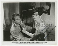 7s588 RICHARD CRENNA signed 8.25x10 still 1967 with blind Audrey Hepburn in Wait Until Dark!