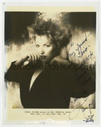 7s988 TANYA TUCKER signed 8x10 publicity still 1986 c/u of the country music singer!