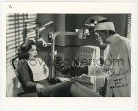 7s998 WILLIAM SCHALLERT signed 8x10 REPRO still 1993 as crazy dentist with monster hands in Matinee!