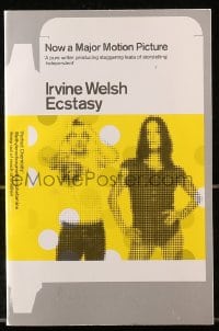 7s100 IRVINE WELSH signed softcover book 2012 Ecstasy, Now a Major Motion Picture!