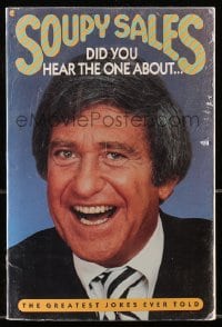 7s102 SOUPY SALES signed softcover book 1987 Did You Hear the One About...!