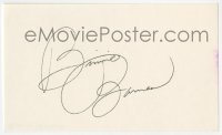7s804 BINNIE BARNES signed 3x5 index card 1980s it can be framed & displayed with a repro still!