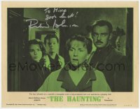 7s294 HAUNTING signed LC #1 1963 by Richard Johnson, who's with three other intruders!