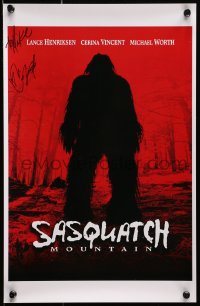 7s070 SASQUATCH MOUNTAIN signed 11x17 mini poster 2006 by Cerina Vincent, cool monster art!