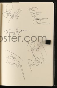 7s092 WALK THIS WAY signed hardcover book 1997 by Steven Tyler AND the other 4 Aerosmith members!
