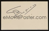7s222 CYD CHARISSE signed 3x5 index card 1950s includes a 1958 window card from Party Girl!