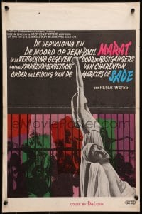 7t402 MARAT/SADE Belgian 1967 persecution and assassination of Jean-Paul performed by inmates!