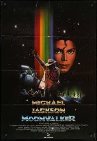 7t008 MOONWALKER Colombian poster 1988 great sci-fi art of pop music legend Michael Jackson!