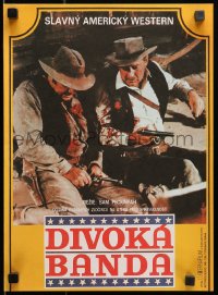 7t145 WILD BUNCH Czech 12x16 1991 Sam Peckinpah cowboy classic starring Holden & Ernest Borgnine