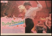 7t555 DIRTY DANCING East German 11x16 1989 different image of Patrick Swayze & Jennifer Grey!