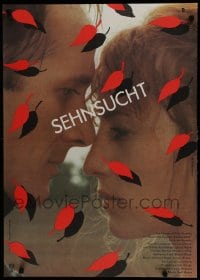 7t637 SEHNSUCHT East German 23x32 1990 Jurgen Brauer, leaves & romantic close-up of top cast!