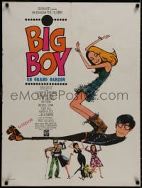 7t192 YOU'RE A BIG BOY NOW French 24x32 1967 Francis Ford Coppola odyssey of a young sex-crazed youth!
