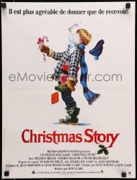 7t203 CHRISTMAS STORY French 16x21 1983 best classic Christmas movie, great different art!