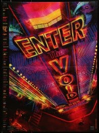 7t206 ENTER THE VOID French 16x21 2009 directed by Gaspar Noe, striking colorful image!