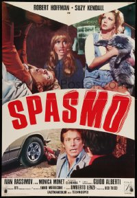 7t846 SPASMO Italian 26x38 pbusta 1974 Umberto Lenzi's Spasmo, Robert Hoffmann, Suzy Kendall!