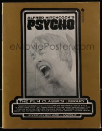 7w201 ALFRED HITCHCOCK'S PSYCHO softcover book 1974 recreated in over 1,300 photos & dialogue!