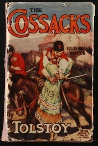 7w036 COSSACKS Readers Library movie edition English hardcover book 1928 John Gilbert, Renee Adoree
