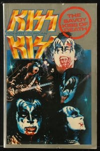 7w228 KISS THE SAVOY KISS OF DEATH softcover book 1980 filled with great rock 'n' roll images!