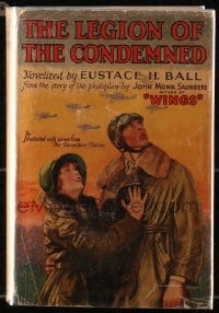 7w062 LEGION OF THE CONDEMNED Grosset & Dunlap movie edition hardcover book 1928 Gary Cooper & Wray!