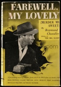 7w077 MURDER, MY SWEET World Publishing movie edition hardcover book 1944 Farewell My Lovely!