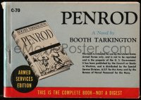 7w240 PENROD Armed Services edition softcover book 1940s the novel by Booth Tarkington!