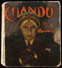7w017 RETURN OF CHANDU Little Big Book hardcover book 1934 Bela Lugosi staring into crystal ball!