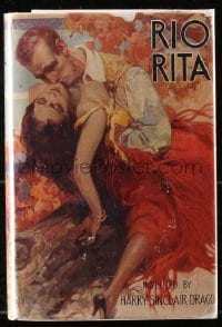 7w094 RIO RITA A.L. Burt movie edition hardcover book 1929 Bebe Daniels, John Boles