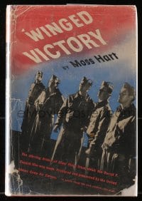 7w118 WINGED VICTORY World Publishing movie edition hardcover book 1944 Lon McCallister, Moss Hart!