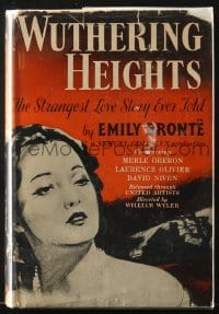 7w119 WUTHERING HEIGHTS Triangle Books movie edition hardcover book 1939 Merle Oberon, Emily Bronte