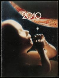 7w445 2010 souvenir program book 1984 the year we make contact, sequel to 2001: A Space Odyssey!