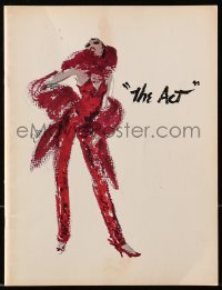 7w455 ACT stage play souvenir program book 1977 Martin Scorsese, Eula art of Liza Minnelli!