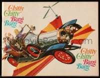 7w480 CHITTY CHITTY BANG BANG souvenir program book 1969 Dick Van Dyke, Sally Ann Howes, flying car