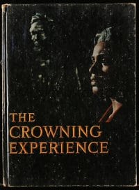 7w489 CROWNING EXPERIENCE hardcover souvenir program book 1960 black education leader Mary Bethune!