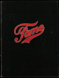 7w498 FAME souvenir program book 1980 Alan Parker, New York High School of Performing Arts!
