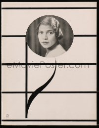 7w578 MARIAN ANDERSON die-cut souvenir program book 1938 1st black singer at the Metropolitan Opera!