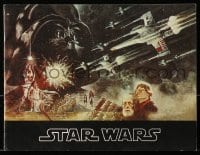 7w664 STAR WARS souvenir program book 1977 color images from Lucas classic!