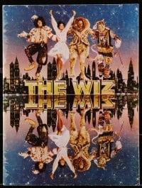 7w701 WIZ souvenir program book 1978 Diana Ross, Michael Jackson, Richard Pryor, Wizard of Oz