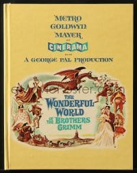 7w703 WONDERFUL WORLD OF THE BROTHERS GRIMM Cinerama hardcover souvenir program book 1962 George Pal