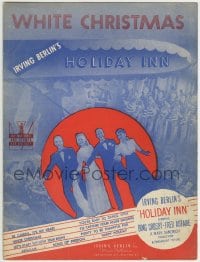 7w360 HOLIDAY INN sheet music 1942 Irving Berlin's classic before it was in White Christmas!