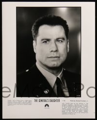 7w793 GENERAL'S DAUGHTER presskit w/ 11 stills 1999 John Travolta & Madeline Stowe, James Cromwell!