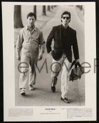 7w924 RAIN MAN presskit w/ 10 stills 1988 Tom Cruise & autistic Dustin Hoffman, Barry Levinson!