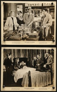 7x953 FALCON IN DANGER 2 8x10 stills 1943 detective Tom Conway with Ward, Brooks & Shepard!