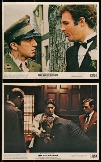 7x302 GODFATHER 2 color 8x10 stills 1972 great images of Al Pacino, Caan, Francis Ford Coppola!