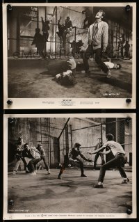 7x992 WEST SIDE STORY 2 8x10 stills 1961 classic musical, Richard Beymer, Russ Tamblyn!