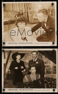 7x875 ALWAYS IN MY HEART 3 8x10 stills 1942 Kay Francis, first Gloria Warren & Walter Huston!