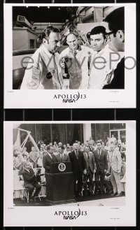 7x802 APOLLO 13 4 8x10 stills 1995 directed by Ron Howard, cool promos showing original astronauts!